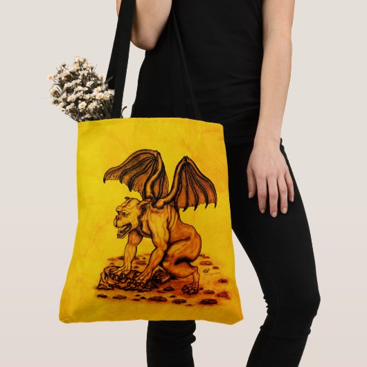 Golem Gargoyle Tasche (Von Nahem)