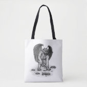 Golem Gargoyle Tasche (Vorderseite)