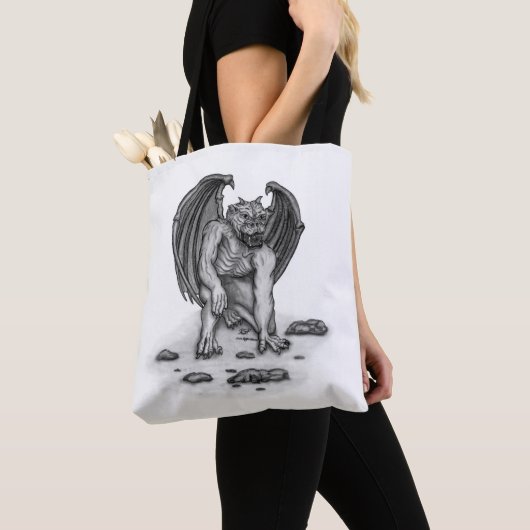 Golem Gargoyle Tasche (Von Nahem)