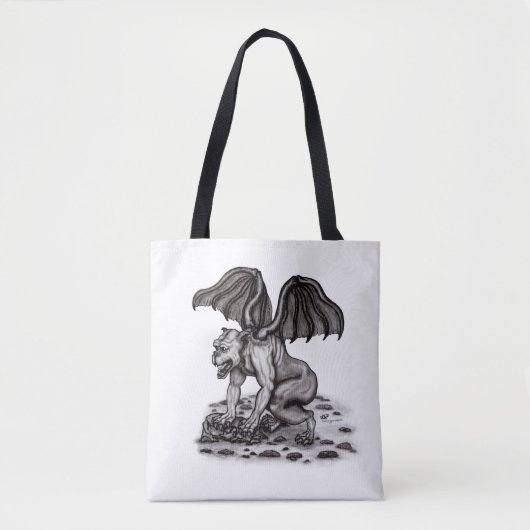Golem Gargoyle Tasche (Vorderseite)