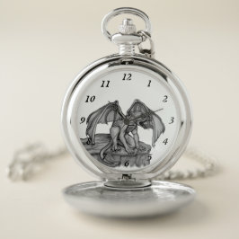 Golem Gargoyle Taschenuhr