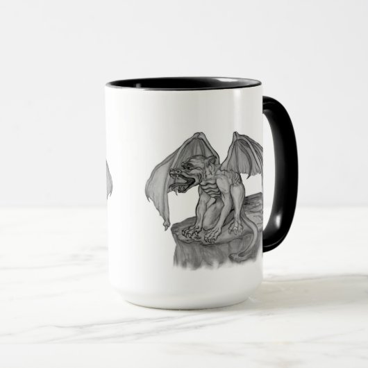 Golem Gargoyle Tasse (VorderseiteRechts)
