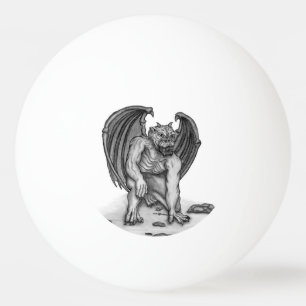 Golem Gargoyle Tischtennisball
