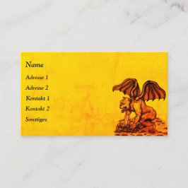 Golem Gargoyle Visitenkarte