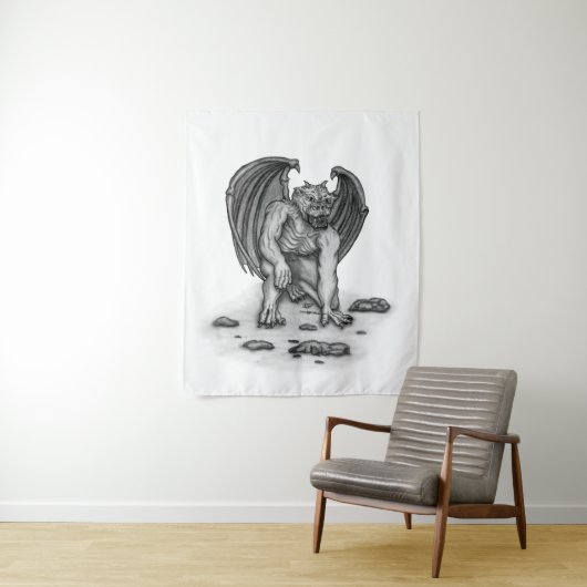 Golem Gargoyle Wandteppich (Beispiel)