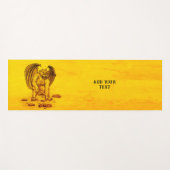 Golem Gargoyle Yogamatte (Vorderseite (Horizontal))