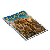 Golem, Gothic Fantasy Monster Notizblock (Rechte Seite)