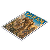 Golem, Gothic Fantasy Monster Notizblock (Linke Seite)