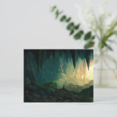 Golem in Cave Postkarte (Stehend Vorderseite)