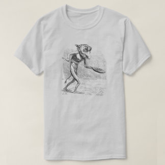 Golem oder Homunculus mit einem Löffel T-Shirt