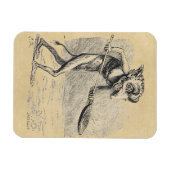Golem Stirs the Cauldron Magnet (Horizontal)
