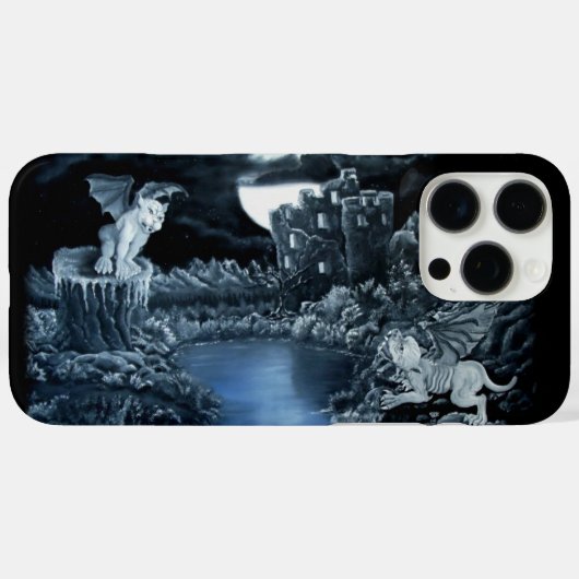 Golem vs Dolem District Fight Case-Mate iPhone Hülle (Rückseite (Horizontal))