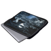 Golem vs Dolem District Fight Laptopschutzhülle (Vorne Knopf)