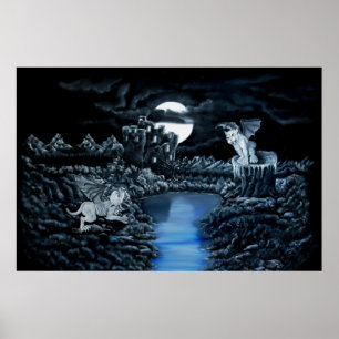 Golem vs Golem District Fight Poster