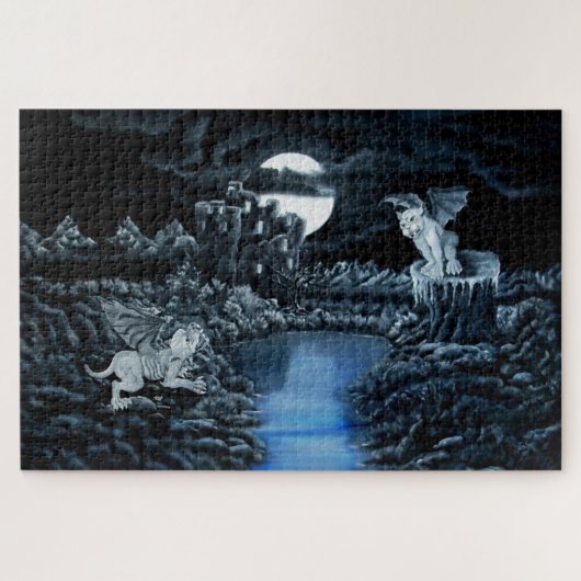 Golem vs Golem District Fight Puzzle (Horizontal)