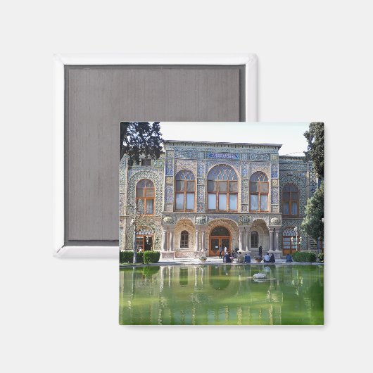 Golestan Palace Tehran Iran Magnet (Vorderseite/Rückseite)