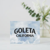 Goleta California Postkarte (Stehend Vorderseite)
