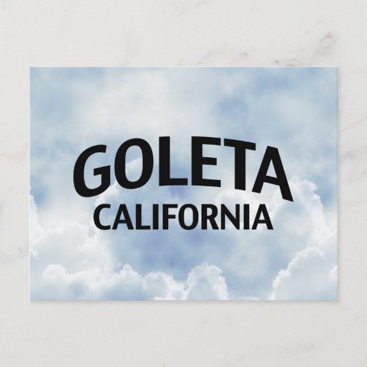 Goleta California Postkarte (Vorderseite)