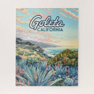 Goleta Kalifornien Santa Barbara Isla Vista Vintag Puzzle