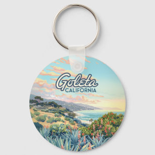 Goleta Kalifornien Santa Barbara Isla Vista Vintag Schlüsselanhänger