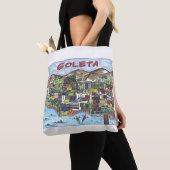 Goleta Karte Tote Bag Tasche (Von Nahem)