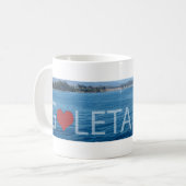 Goleta Mädchen-Paddel-Boarding-Tasse Kaffeetasse (Vorderseite Links)