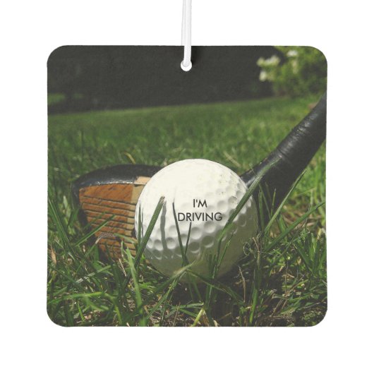 GOLF 101 AIR FRESHENER AUTOLUFTERFRISCHER (Vorderseite)