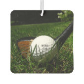 GOLF 101 AIR FRESHENER AUTOLUFTERFRISCHER (Rückseite)