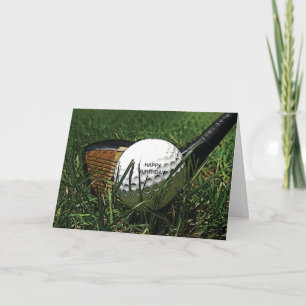 Golf 101 Grußkarte Karte
