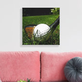 GOLF 101 LEINWANDDRUCK (Insitu (Wohnzimmer))