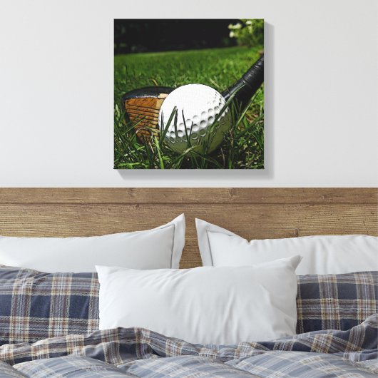 GOLF 101 LEINWANDDRUCK (Insitu (Schlafzimmer))