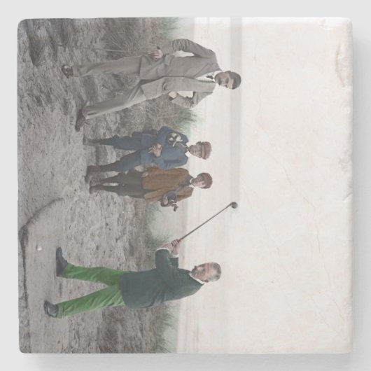 Golf 1907 II Steinuntersetzer (Vorderseite)