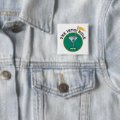 Golf 19. Loch Drink Zeit Spaß Button (Beispiel)