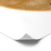 Golf 19. Loch T - Shirt und Geschenke Poster (Ecke)