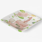 Golf 1. Geburtstag 1 Jahr alt Golfer Pappteller (Gewinkelt)