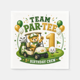Golf 1. Geburtstag  Serviette