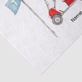 Golf 1. Geburtstagsgolfplatz Party Seidenpapier (Ausschnitt)