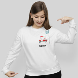 Golf 1. Geburtstagsgolfplatz Party Sweatshirt