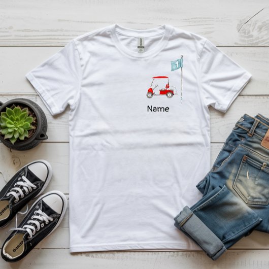 Golf 1. Geburtstagsgolfplatz Party T-Shirt