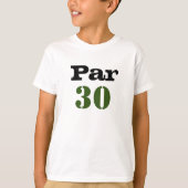 Golf 30. Geburtstag Par Tee 30 Party (Vorderseite)