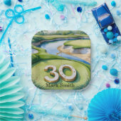 Golf 30. Geburtstag Par Tee 30 Party Pappteller (Party)