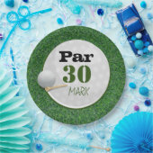 Golf 30. Geburtstag Par Tee 30 Party Pappteller (Party)