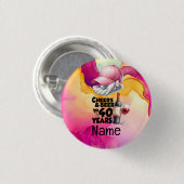 Golf 40. Geburtstag für Golfer Button (Vorne & Hinten)