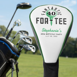 Golf 40. Geburtstag Party Fantastisch für T-Shirt Headcover