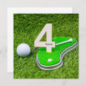 Golf 4. Geburtstag (Vorne/Hinten)