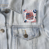 Golf 4. Juli 250 Jahre Unabhängigkeit Knopf Button (Beispiel)