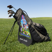 Golf 4. Juli Unabhängigkeitstag Golfhandtuch (Gras)