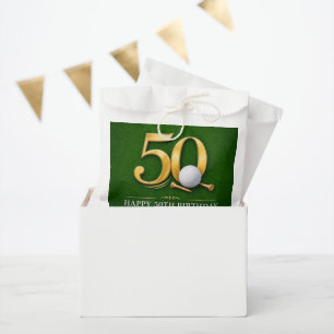 Golf 50. Geburtstag für Golfer Geschenktütchen