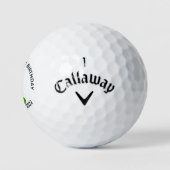 Golf 50. Geburtstagsparty Golfball (Logo)