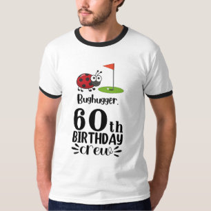 Golf 60. Geburtstagskameradschaft lustiges Geschen T-Shirt